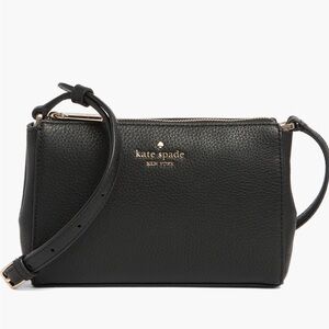 Kate Spade Black Mini Leather Crossbody Bag